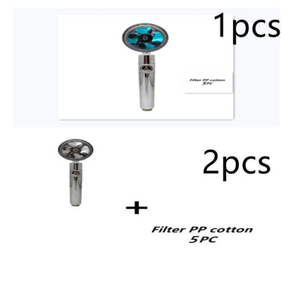 High-Pressure Handheld Propeller Shower Head