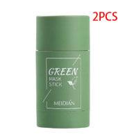 Green Tea Clay Mask Stick: Oil Control, Anti-Acne, Whitening, Seaweed