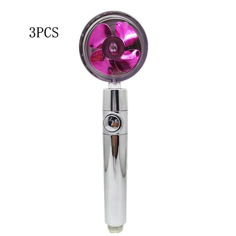 High-Pressure Handheld Propeller Shower Head