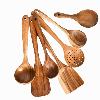 Teak Wood Cooking Spoon Set