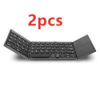 ProtoArc Foldable Bluetooth Keyboard, XK01 Folding Wireless Portable Keyboard with Numeric Keypad, Full-Size Travel Keyboard