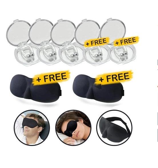 Silicone Magnetic Anti Snore Stop Snoring Nose Clip Sleep Tray Sleeping Aid Apnea Guard Night Device