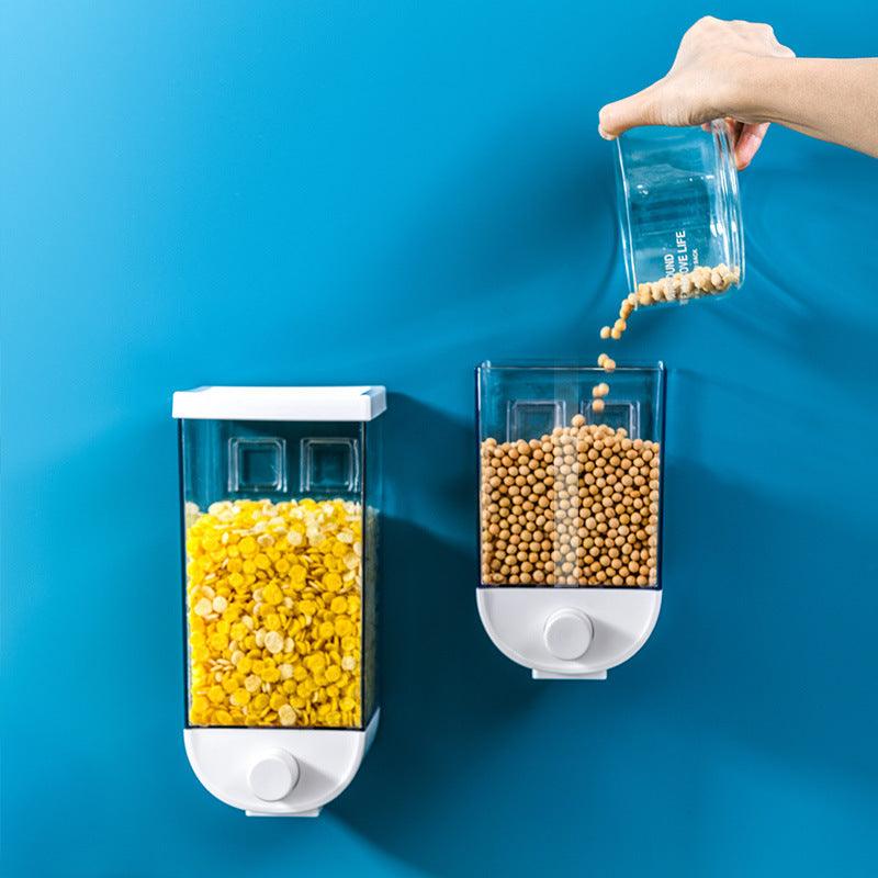 Kitchen Food Storage Easy Press Container Easy Press Container Wall Mounted Food Storage Box