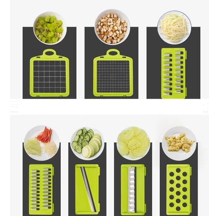 Multifunctional Vegetable Cutter Slicing And Dicing Fruit Artifact