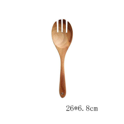 Teak Wood Cooking Spoon Set