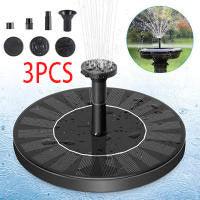 Solar Fountain  Outdoor Garden Classic Round