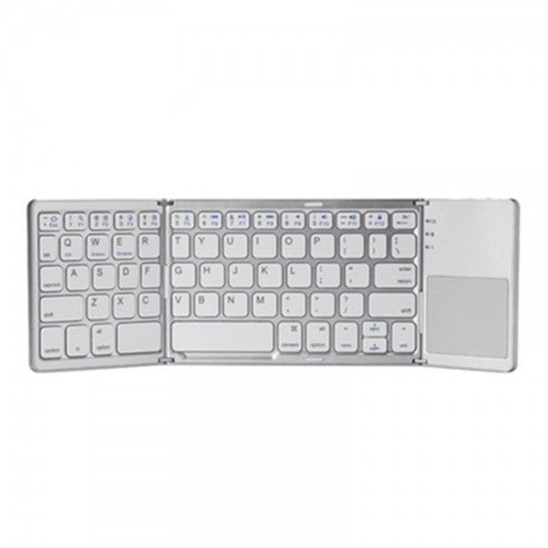 ProtoArc Foldable Bluetooth Keyboard, XK01 Folding Wireless Portable Keyboard with Numeric Keypad, Full-Size Travel Keyboard