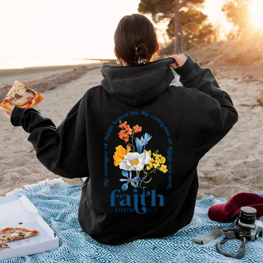 Aesthetic Christian Hoodies Bible Verse Hoodie Women