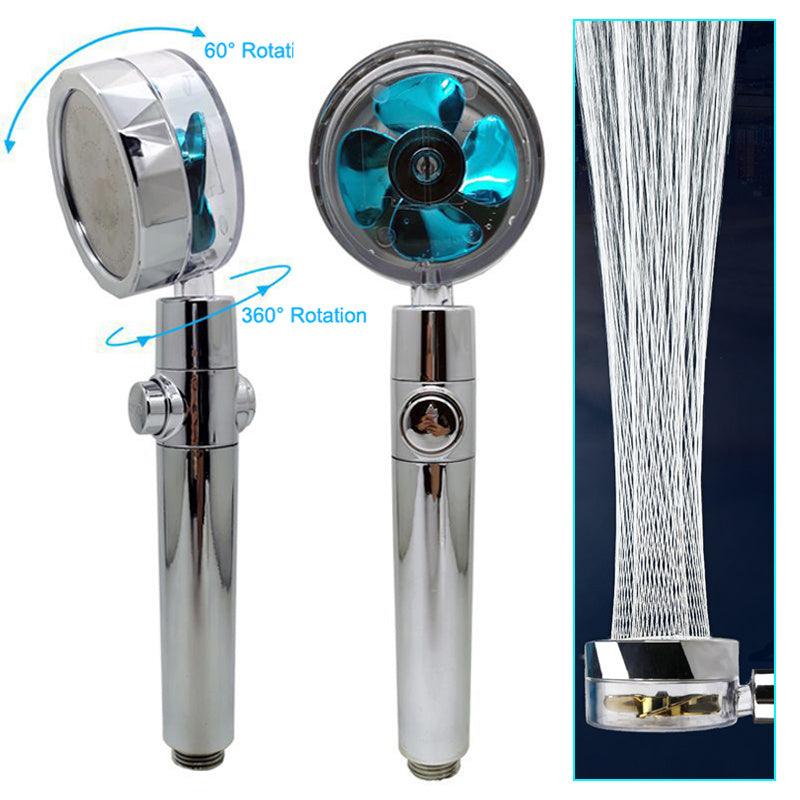 High-Pressure Handheld Propeller Shower Head