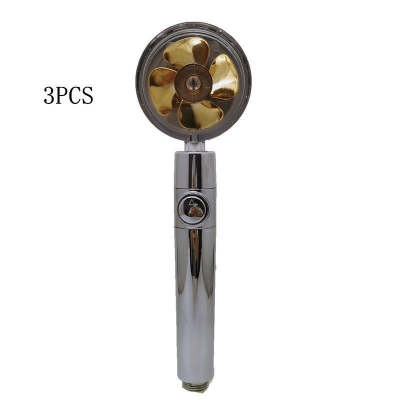 High-Pressure Handheld Propeller Shower Head