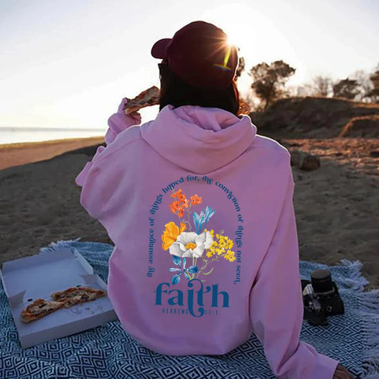 Aesthetic Christian Hoodies Bible Verse Hoodie Women