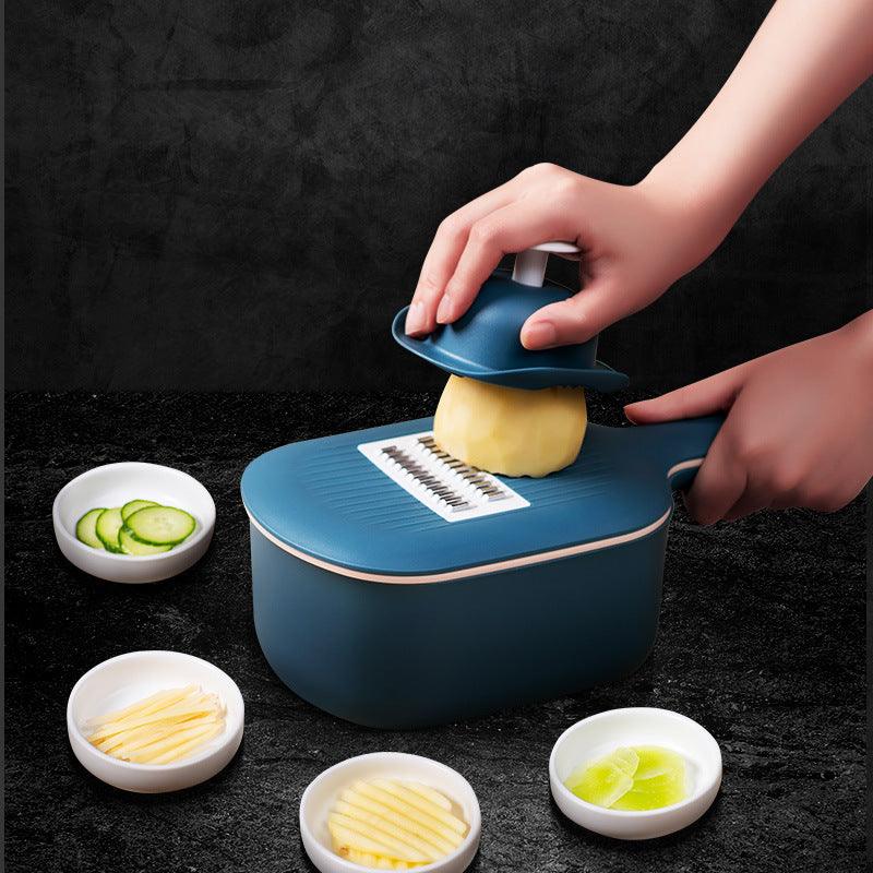 Vegetable Cutter & Kitchen Slicer with Peeler & Grater