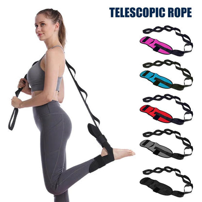 Multi Functional Non Slip, Lightweight Loop Stretchable Belt for Yoga and stretching