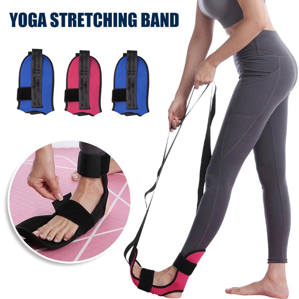 Multi Functional Non Slip, Lightweight Loop Stretchable Belt for Yoga and stretching