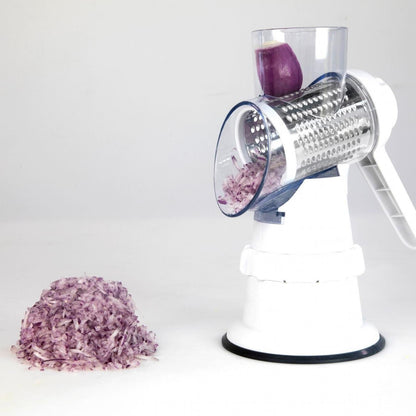 Vegetable Slicer & Grater Round Chopper Kitchen Gadget