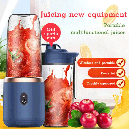 Portable USB Mini Blender & Juicer: Smoothies, Ice, & Food Mixer