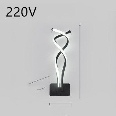 LED wall lamp nordic minimalist bedroom bedside lamp