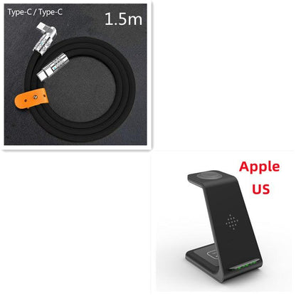 3 In 1 Wireless Charger Stand Dock