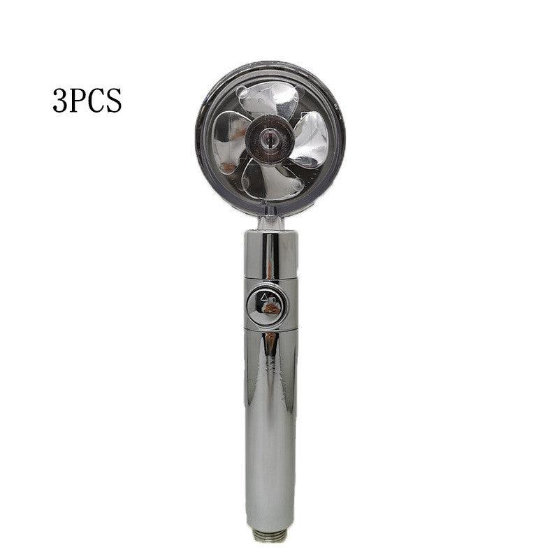 High-Pressure Handheld Propeller Shower Head