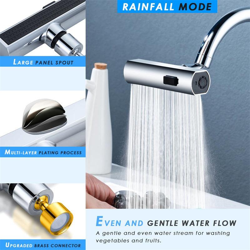 Kitchen Faucet Waterfall Outlet Splash Water Proof Nozzle Extension Kitchen Gadgets