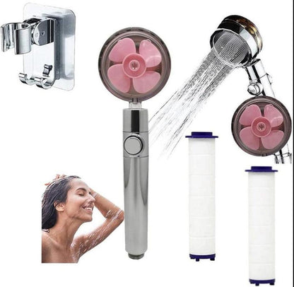 High-Pressure Handheld Propeller Shower Head